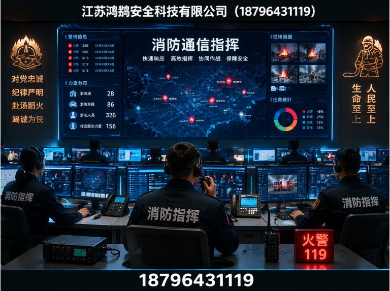 吴忠应急指挥系统展示图